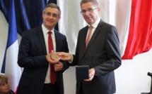 Réception à la Caserne Sampiero pour le pot de départ du sous-préfet de Calvi