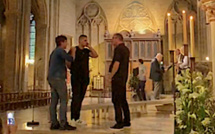 VIDÉO - Trois confrères de Monticellu chantent "Le Dio Vi Salvi Régina" à Notre Dame de Paris