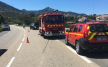 Un accident de la route à Munticellu fait trois blessés 