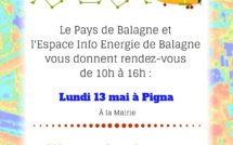 Permanence énergétique à Pigna le 13 mai
