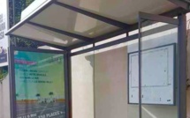  9 abris bus vandalisés à Ajaccio