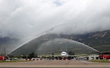 Vol inaugural Calvi-Londres-Stansted  by  Air Corsica