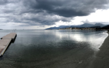 La photo du jour : à Saint Florent avant l’orage 