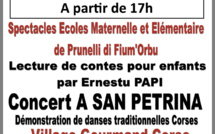 Prunelli di Fium'orbu urganizeghja a Festa di a Lingua Corsa