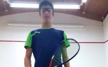 Antonin Romieu en finale de l'Italian Open  Junior de squash