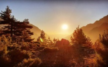 La photo du jour : lever de Soleil sur la vallée du Stranciacone