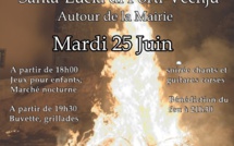 Santa Lucia di Porti Vechju : U Focu di San Ghjuvanni u 25 ghjugnu