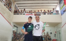 Open international de Squash Ile-Rousse: Finales Lincou- Hennard chez les hommes  et Boden-Barbeau chez les femmes
