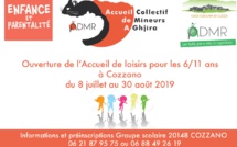 Cozzano : Un nouveau centre de loisirs jusqu'au 30 aout