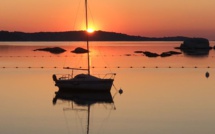 La photo du jour : le golfe de Porto-Vecchio au petit matin