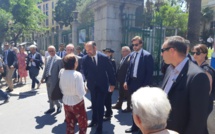 Édouard Philippe poursuit sa visite en Corse à Ajaccio