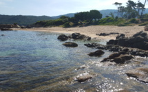 La photo du jour : La petite plage de Verghia
