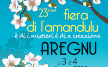 La 23ème édition di A fiera di l'Amandulu in Aregnu les 3 et 4 août prochains
