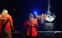 Neuf personnes à bord de deux voiliers secourues par la SNSM de Propriano