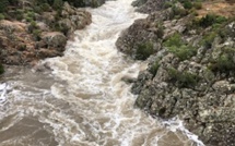 La rivière du Fangu se déchaîne. 90 occupants d'un camping mis en sécurité à Galeria