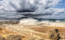 La photo du jour : Jour de tempête sur Propriano