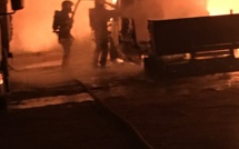 Trois camions en feu à Lisula