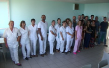 Le beau don de  l’association « In memoria à Vincentu »  au SSR de l’hôpital de Bastia