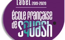 Label 5 étoiles pour le Squash Loisirs de l'Ile-Rousse