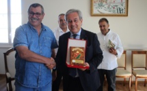 Les dirigeants du Sporting Club Fassi (Maroc) reçus à l'Hôtel de Ville de Calvi