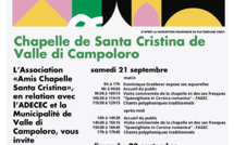 Célébrez les Journées européennes du patrimoine “Arts &amp; divertissements” à la Chapelle Santa Cristina di Campulori 