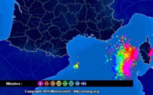 Alerte météo en Corse : Un épisode orageux plus intense que prévu est en cours  