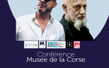 Charlélie Couture , poète et chanteur en conférence au Musée  de la Corse ce 5 octobre