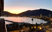 La photo du jour : coucher de Soleil sur le golfe d'Ajaccio