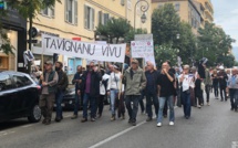 Site de stockage de Giuncaggio : le collectif manifeste devant la préfecture d’Ajaccio