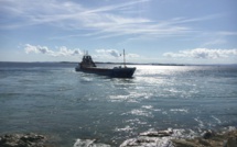 Bonifacio : Le cargo Rhodanus déséchoué