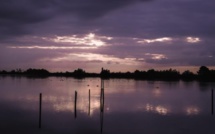 La photo du jour : lever de soleil sur l'étang du Palu