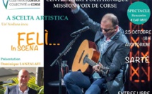 Centre d’Art Polyphonique de Sartè : Une rencontre avec Feli ce vendredi