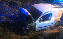 Accident à la sortie de Sainte-Lucie de Porto-Vecchio : deux blessés 