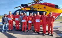 La médaille du Secours en Montagne pour des équipages du Dragon 2B