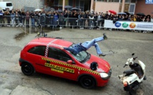 Ajaccio : des crash-test spectaculaires pour sensibiliser les lycéens à la sécurité routière