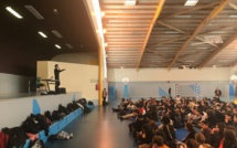 Jean-François Bernardini à la rencontre des collégiens de Bonifacio : "la non-violence ça s’apprend "