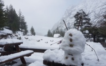 La photo du jour : E Grotelle sous la neige