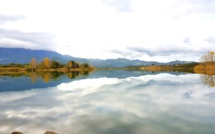 La photo du jour : Les nuages du lac de Padula