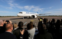 Air Corsica accueille en grande pompe son nouvel A320 Neo