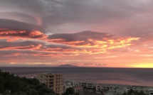 La photo du jour : le ciel de Bastia au petit matin