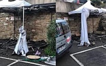 Petranera : un stand de produits italiens brûlé dans la nuit