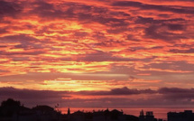La photo du jour : un magnifique ciel au dessus de Bastia