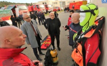 Une délégation indonésienne en visite chez les sapeurs-pompiers d'Ajaccio