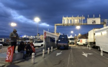 La  CGT bloque l'accès au port d'Ajaccio