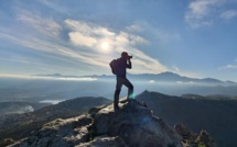 La photo du jour : le Montegrossu vu du mont Sant Angelo 