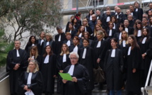 Bastia : les avocats poursuivent la grève