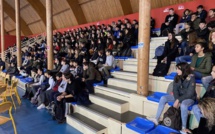 Jean François Bernardini cultive la non-violence auprès des élèves du collège de Biguglia