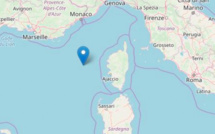 Un léger séisme de magnitude 3,7 enregistré au large de la Corse 
