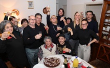  Nunzia Carlotti, la doyenne d'Aregnu fête ses 100 printemps