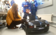Hôpital de Bastia : don d'une voiturette électrique pour le service pédiatrie